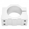 Hilitand Aluminum Cnc Spindle Motor Mount Bracket Clamp With Screws 52mm Diameter Silver