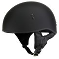 Hot Leathers Hlt68 Flat Black The O G Motorcycle Dot Skull Cap Half Helmet For Men And Women Biker Medium 