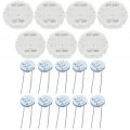Ocpty 7 Pcs X27 589 Instrument Cluster Gauge Stepper Motor Kit With 10 T5 Led Light Bulbs Fit For Gm Toyota Hondad Chrysler For