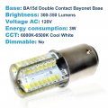 Hqrp 110v Led Light Bulb Cool White Compatible With Singer 201 221 222 247 301 337 347 401 403 404 Sewing Machine