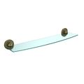 Allied Brass 1033 24-abr 24 Beveled 1 4 Glass Shelf Antique 