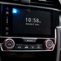 Polarlander 2pcs Lot Aluminum Ac Climate Control Ring Knob Covers Air Condition Switch Cover Compatible For 2016 2017 10th Gen