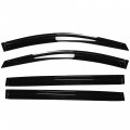 Labwork Black 4 Pieces Window Visors Shade Sun Rain Wind Guards Cover Replacement For 2004-2009 Toyota Sienna
