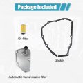 Uxcell 1 Set Transmission Oil Filters And Pan Gasket Replacement For Nissan Sentra 2013-2018 No 31726-28x0a 31726-3jx0a