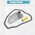 Uxcell 1 Set Transmission Oil Filters And Pan Gasket Replacement For Nissan Sentra 2013-2018 No 31726-28x0a 31726-3jx0a