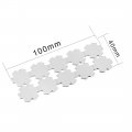 Uxcell 280-350ma 1w Led Chip Bulb Cob Light Beads Pure White Super Bright High Power For Floodlight 10pcs