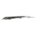 Front Bumper Cover Molding For Hyundai Santa Fe 2019 2020 Passenger Side Upper Abs Plastic Dark Satin Chrome Replaces Hy1047115