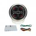 Eling 85mm Auto Motorcycle 4in1 Multi-function Gauge Oil Pressure 0-150psi Water Temperature 100-250a Fuel Level Voltmeter 12v