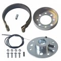 Cpvnqmdg Rear 4 Drum Brake Band Pin With 65 Cable For Go Kart 1 Bore Keyway Mini Bike 212cc 196cc 6 5hp Dune Buggies Drift 