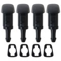 4805742ac Windshield Washer Nozzles 2-pack Direct Fit For 2009-2024 Dodge Ram 1500-5500 Trucks