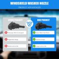 4805742ac Windshield Washer Nozzles 2-pack Direct Fit For 2009-2024 Dodge Ram 1500-5500 Trucks