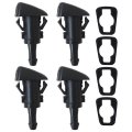 4805742ac Windshield Washer Nozzles 2-pack Direct Fit For 2009-2024 Dodge Ram 1500-5500 Trucks 