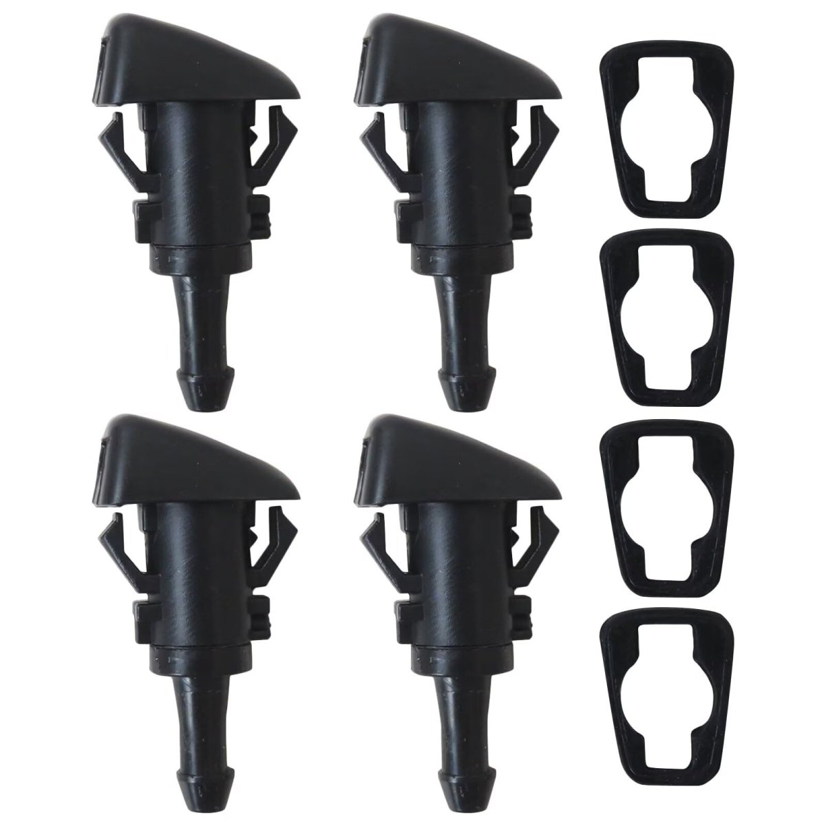 4805742ac Windshield Washer Nozzles 2-pack Direct Fit For 2009-2024 Dodge Ram 1500-5500 Trucks