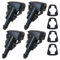4805742ac Windshield Washer Nozzles 2-pack Direct Fit For 2009-2024 Dodge Ram 1500-5500 Trucks