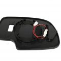 Ocpty Driver Side Mirror Glass Heated Turn Signal Fit For 2003-2006 Chevy Silverado 1500 Gm1324102