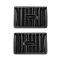 Pair Front Side Console Dash Air Vent Louver For Jeep Wrangler Tj 1997 2006 And Cherokee Xj 2001 Replace 5dp54taz 5dp55taz Ac 
