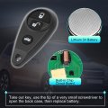 Cwtwb1u819 315 Mhz Replacement Keyless Entry Remote Smart Key Fob For Subaru Forester Impreza 2010 2011 2012 2013 2014 No