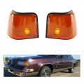 Amber Marker Lights Lens Set For 1987-1988 Cutlass Supreme Calais 442 Gt-350 Lh Rh 615343119113 