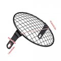 Terisass Helmet Cafe Racer Headlight Cover Iron Motorcycle Round Guard Grille Kit 6 5 Inch Motorbike Headlamp Protector Mask