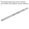Uxcell Carbide Twist Drill Bits 3 3mm Metric Spiral Flutes Straight Shank Tungsten Steel Drilling Tool For Stainless Alloy