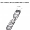 Uxcell Carbide Twist Drill Bits 3 3mm Metric Spiral Flutes Straight Shank Tungsten Steel Drilling Tool For Stainless Alloy