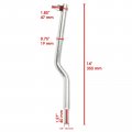 Caltric Drag Link Kit Compatible With John Deere 116 165 130 160 170 175 180 185 Am39888 Am38579