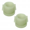 Caltric 2 Pack Steering Shaft Bushing For John Deere La100 La105 La110 La115 La120 La125 