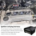Pack Of 4 Ignition Coil Female Connector Plug Harness Pigtail Replace 2azfe1zzfe For 2009 2010 Corolla L4 2 4l