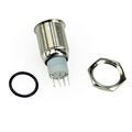 12v 16mm Orange Led Push Button Metal On Off Switch Power Symbol Angel Eye