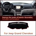 Great-luck Dashboard Cover Mat Custom Interior Accessories Dash Covers Reduces Glare Eliminates Cracking For Jeep Grand
