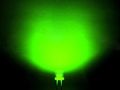 1000pcs X Super Bright 5mm Flat Top Led Light Lamp 120-140 Deg Green 