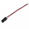 X Autohaux 10pcs Car T10 194 Round Pre Wired Harness Female Socket For Led Bulbs Replacement