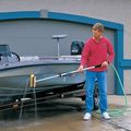 Mr Longarm 0406 Stiff Flow-thru Brush Tan 