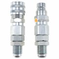 Fridayparts 12 Jic Flat Face Hydraulic Quick Connect Coupler Compatible For Bobcat 7753 773 863 873 963