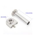 Motorcycle 7 8 Handle Bar Hand Grips With Anodized Cnc Quick Twist Throttle Tube Motorized Lever Control Fit For Suzuki Gsxr
