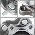 Factory Style Rear Wheel Bearing Hub Assembly For Nissan Altima Maxima Quest 2002-2009 Driver Or Passenger Side Bare Steel