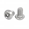 Uxcell M8x12mm 304 Stainless Steel Button Head Torx Security Machine Screws 10pcs