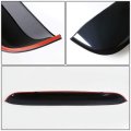 35 Inches Sunroof Top Visor Vent Wind Deflector Rain Guard Dark Smoke