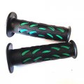 Httmt Xh4085-green-22 Watercraft Bean Style Engraved Gel H Grips Green Atv Quad 7 8 Inches Both Side 