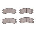 Disc Brake Pads For Suzuki Swift 1990 1991 1992 1993 1994 Semi Metallic Friction Material 1 87 Inner Height And 4 49 In Width 