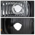 Acanii For 2003-2006 Chevy Silverado 1500 2500 3500 Black Housing Parking Lights Bumper Signal Lamps Pair Left Right