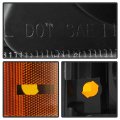 Acanii For 2003-2006 Chevy Silverado 1500 2500 3500 Black Housing Parking Lights Bumper Signal Lamps Pair Left Right