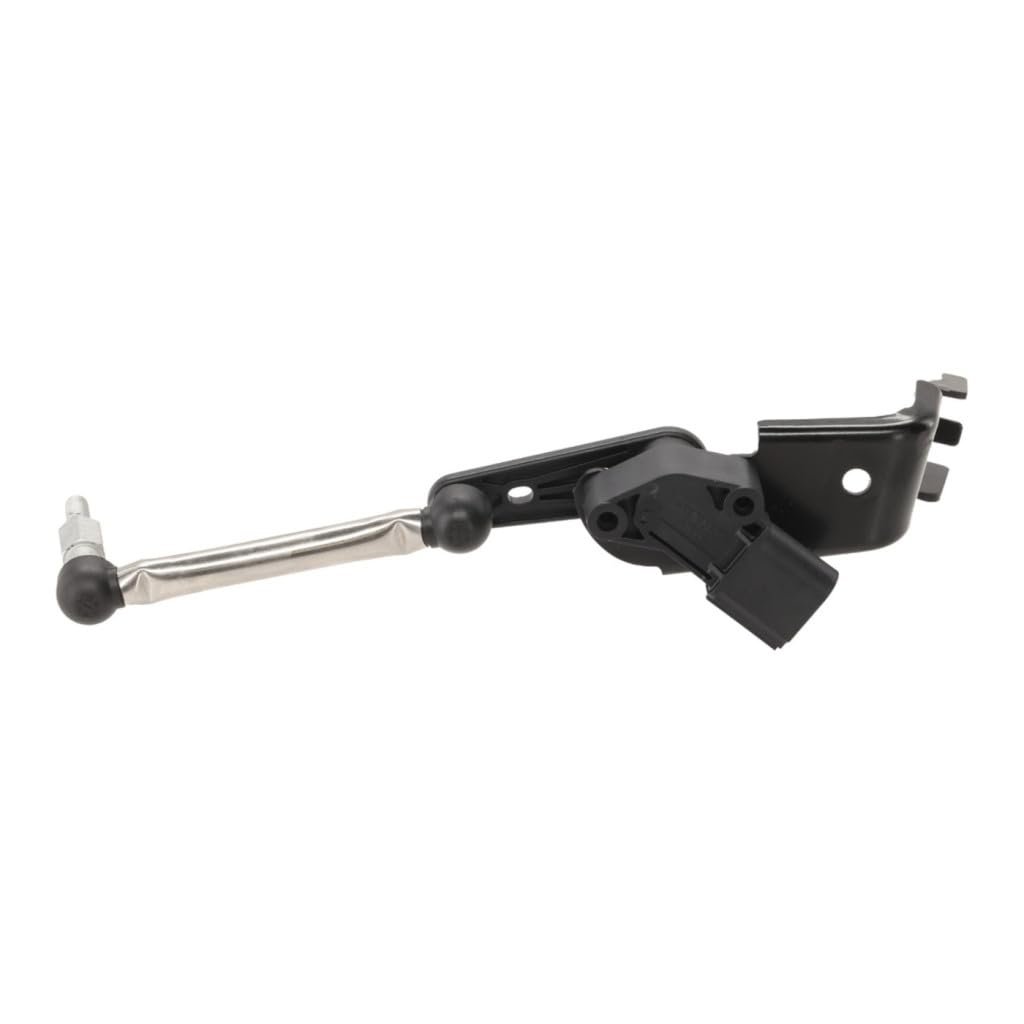 Suspension Ride Height Sensor For Audi Q7 2017 To 2023 Front Driver Side Plastic Black 3 Terminal Replacement 4m0941285d