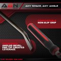 Abn Jumbo Pry Bar Tool A 36in Large Breaker Crowbar With Oversized Mechanics Handle For Heavy-duty Automotive Prying