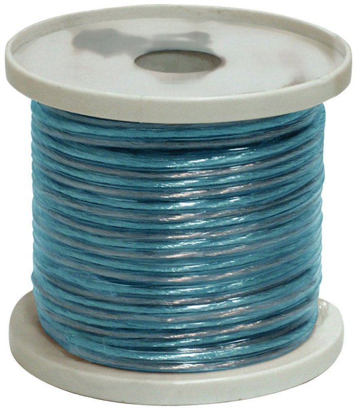 Pyle 50ft 18 Gauge Speaker Wire Waterproof Marine Grade Cable In Spool For Connecting Audio Stereo To Amplifier Surround Sound