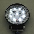 Round 27w Spot Beam Led Off Road Work 9 Light 12v 24v Universal Use Suv Car Truck Boat 