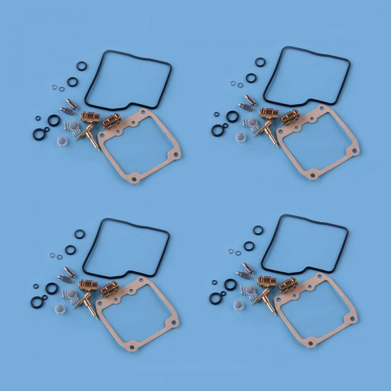 Letaosk 4 X Carburetor Repair Rebuild Kit Fit For Suzuki Intruder Vx800 1990-1993 Vs1400 1987-1992