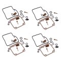 Letaosk 4 X Carburetor Repair Rebuild Kit Fit For Suzuki Intruder Vx800 1990-1993 Vs1400 1987-1992