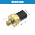 X Autohaux Engine Fuel Rail Pressure Sensor Sender Sending Unit Replace 8w839f972aa Ford Edge 2 0l 2012-2016 For Volvo Xc60 S60