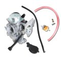 Silvery Carburetor Replacement For Arcticcat 500 2004 2005 2006 2007 0470 471 Gasoline Fuel Mix Atv And Motorcycle 